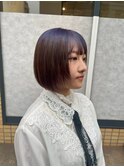 千葉駅/着物ヘア/大人ガーリー/ダークアッシュ/似合わせカット