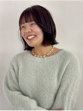 スペシウムバイアンバースデー(spacium by UNBIRTHDAY) ピンクブラウン/くびれヘア/ヤノミユウ