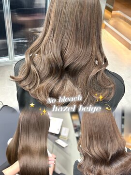 ユアーズヘア 池袋(youres hair) 【ダメージを抑えて叶う艶カラー】髪質改善×カラー