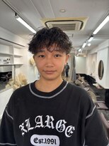 アオ(AO。)&nbsp;メンズマッシュ/ツイスパ/ゆるめツイスパ/クリームパーマ