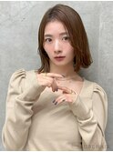 20代・30代_切りっぱなしボブ_結べるボブ