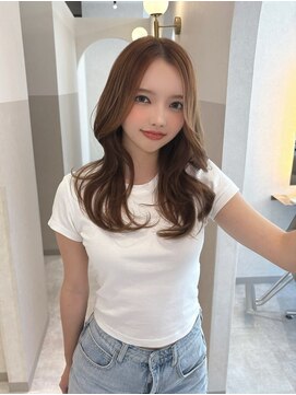 ジーナエス 札幌(Zina S) 髪質改善*くびれロング*ミルクブラウン*小顔*Zina S札幌