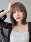 Say.切りっぱなしボブ外ハネボブ韓国ボブひし形ボブボブレイヤー