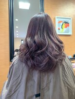 ヘアーサロン デペント(HAIR SALON Depend)&nbsp;ピンク×パープルガーネット