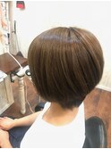 前下がりグラデーションボブ