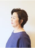 【えがお美容室】60代におすすめ◎骨格似合わせショートスタイル