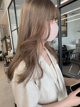 アンドスタイル(&style) 【大名店 江藤】クリーミーベージュ ケアブリーチ