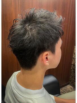 ヒロギンザ 御徒町店(HIRO GINZA) 束感ツーブロックショート