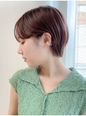 ☆柔らかベージュ×ショートヘア☆