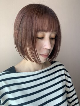 ハブ(hub) 【天神今泉】秋のピンクベージュ