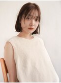 ロングヘア/グレージュカラー/ボブウルフ/ココアベージュ/大分駅