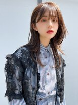 アルテ(ARTE) 【ARTE表参道/青山】顔まわりレイヤーセミロング×透明感