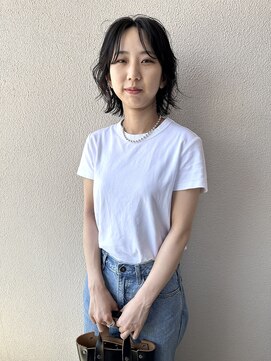 ロッソ アソシエイト ウィズヘア(Rosso associate with hair) 【外国人風オトナカジュアル】艶質感ボブ