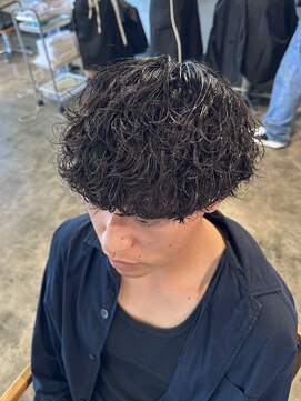 ザ オーダー(THE ORDER) ツイストスパイラルパーマ波巻きスパイラルスパイキーショート