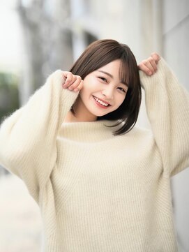 ミラリー トウキョウ(Mirareee Tokyo) 前髪似合わせ美髪ケアカラーエアリーピンクブラウン