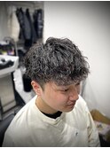ツイストスパイラルパーマツイストパーマメンズマッシュパーマ