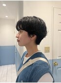 ハンサムショートパーマ