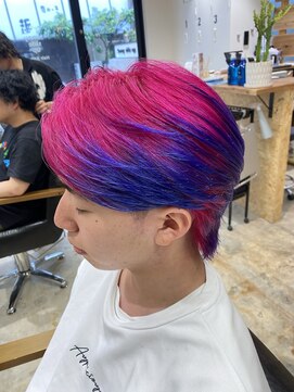 サニーサイドアップ 大宮(Sunny side up) 長谷川　デザインカラー