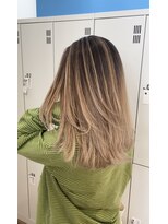 フク ヘアーワークス バイ フェニーチェ(fuku hair works by FENICE)&nbsp;バレイヤージュ