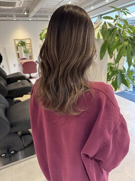 マルフェ 天王寺(marfe) 大人可愛い透明感カラーベージュ　ブラウン