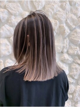 モアナ バイ ヘッドライト 川口店(Moana by HEADLIGHT) Moana【川口】#バレイヤージュ#デザインカラー#ミディアム