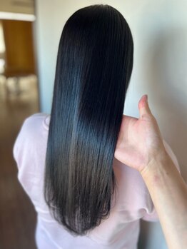 ラクレ(d.la cle)の写真/【西大分/マンツーマン施術】触れたくなるような憧れのうる艶・サラサラな髪質に！