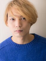 モッズヘア メン 仙台愛子駅前店(mod's hair men)&nbsp;脱マンネリ！ハイトーンブロンドマッシュルームヘア仙台愛子