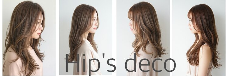 ヒップスデコ(Hip's deco)のサロンヘッダー