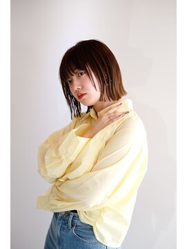 サロンドミルク 新百合ヶ丘店(salon de MiLK) 切りっぱなしbob　新百合ヶ丘