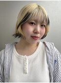 レイヤーカット顔まわりカット