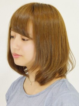 モカ ヘアー デザイン(moca hair design)の写真/FLOWDIAトリートメント付クーポンがおすすめ！当店自慢のトリートメントで今までにない艶やかな髪が叶う☆