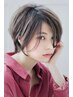 【ゆうみ限定メニュー】デザインカラー+カット+oggiotto3stepトリートメント