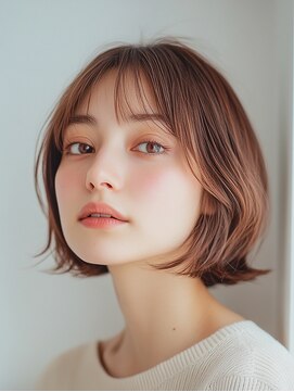 ロディーナコク 大口 新子安(rodina.coc) 30代40代50代◎大人ナチュラルレイヤーブブ/白髪ぼかし/髪質改善