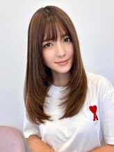 ルージュシー 堀江(RU10C) 髪質改善/ハイライト/ブリーチ/ベージュ/レイヤーカット/韓国