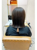 ストレートヘア