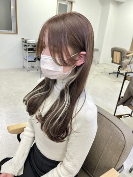 ルアンプラス(ruen+) デザインカラー、おしゃれインナーカラー