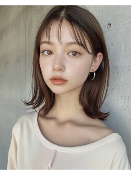 hum 立川【ハム】髪質改善・酸性ストレート・縮毛矯正 ココアベージュ/オリーブグレー/小顔/黒髪[立川/髪質改善]