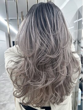 エトワール(ETOILE) レイヤーカット/バレイヤージュカラー/グレージュカラー/三ノ宮