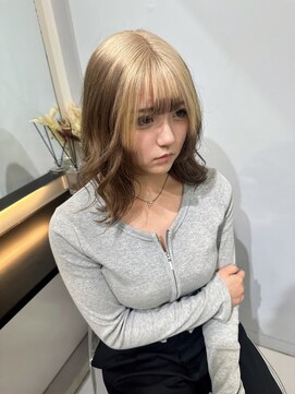 アイトーキョー 名古屋2nd(AI TOKYO) ルーツカラー/ミルクティ/ベージュ/グレー/顔周り/[栄/矢場町]