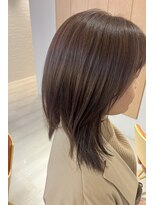 ルームキタハマ(room kitahama)&nbsp;ラベンダーベージュ×レイヤースタイル