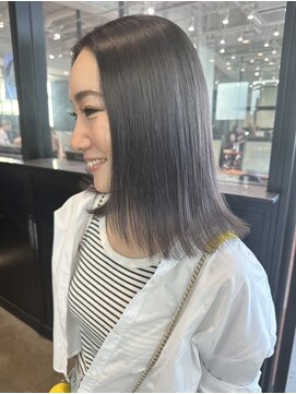 カロン トウキョウ 高円寺店(Kalon Tokyo) ミディアム×きりっぱなしスタイル