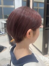 エムタニグチオーブ(M.TANIGUCHI o.r.b)&nbsp;ピンクカラー/ショート/ダブルカラー