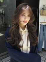 アクアオモテサンドウ(ACQUA omotesando)&nbsp;◯ロングレイヤー/オリーブベージュ/アッシュベージュ