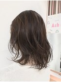 #荻窪#髪質改善カラー#ミディアム#アッシュブラウン#30代
