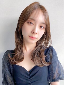 リヤン 表参道(lyann) 愛され前髪結べるボブ美髪うるツヤセミディモテ髪イメチェン