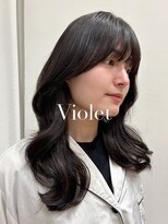 バイオレット 表参道店(Violet) 【韓国ヘア】今っぽヨシンモリデジタルパーマID-10