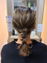 サンク ドリームプラザ店(CINQ)&nbsp;【CINQ】山崎 結婚式お呼ばれヘアアレンジ
