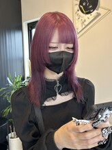 アイズム モア 名古屋伏見(I’sm more)&nbsp;ピンクパープル/ウルフカット