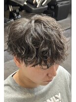 カノエ オム(canoe HOMME)&nbsp;シャドウパーマ×マッシュ
