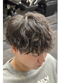シャドウパーマ×マッシュ